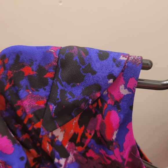 2/ $40 Thyme maternity colorful empire waist dress xl - Picture 5 of 6